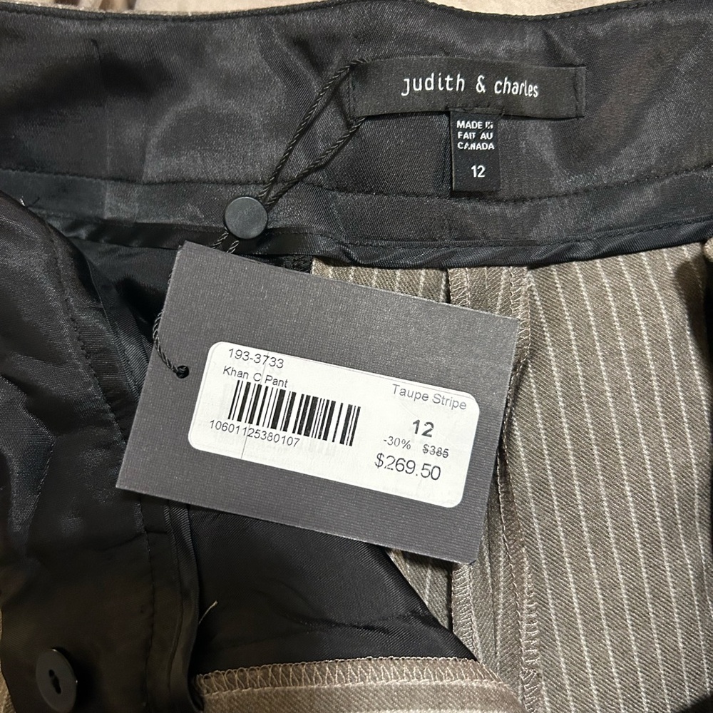 Made in Canada - Judith & Charles Virgin Wool Khan C Pants